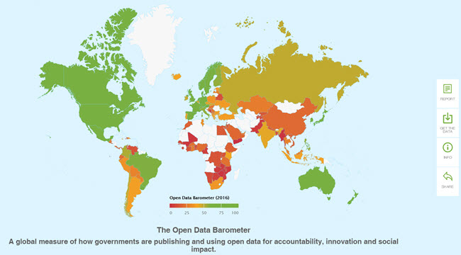 خلاصه‌ی گزارش وضعیت داده باز در جهان در سال 2015